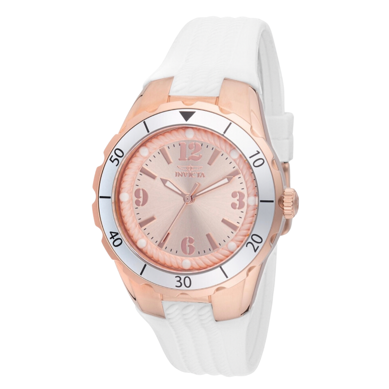 Invicta Angel White Silicone Women's Watch