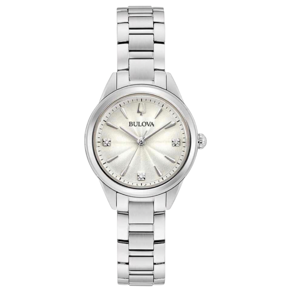 Bulova Sutton para dama en acero inoxidable