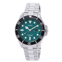Timex Harborside Coast Quartz Green Dial Men's Watch