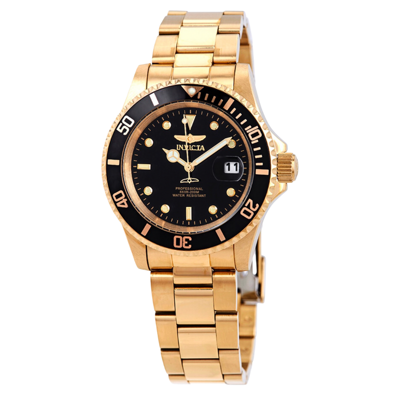 Invicta Pro Diver Automatic Gold-Tone Stainless Steel Men's Watch