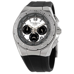 TechnoMarine Cruise Black Silicone Men's Watch