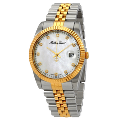 Mathey-Tissot Mathey II Quartz White Dial Men's Watch