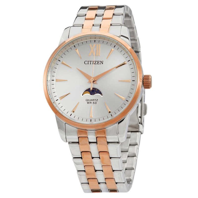 Citizen Quartz Blue Dial Stainless Steel Men's Watch