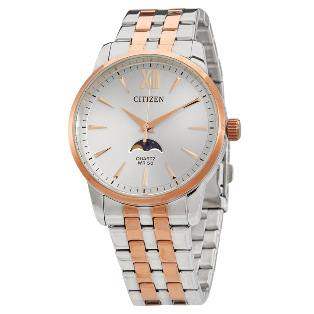 Citizen Quartz Blue Dial Stainless Steel Men's Watch