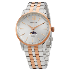 Citizen Quartz Blue Dial Stainless Steel Men's Watch