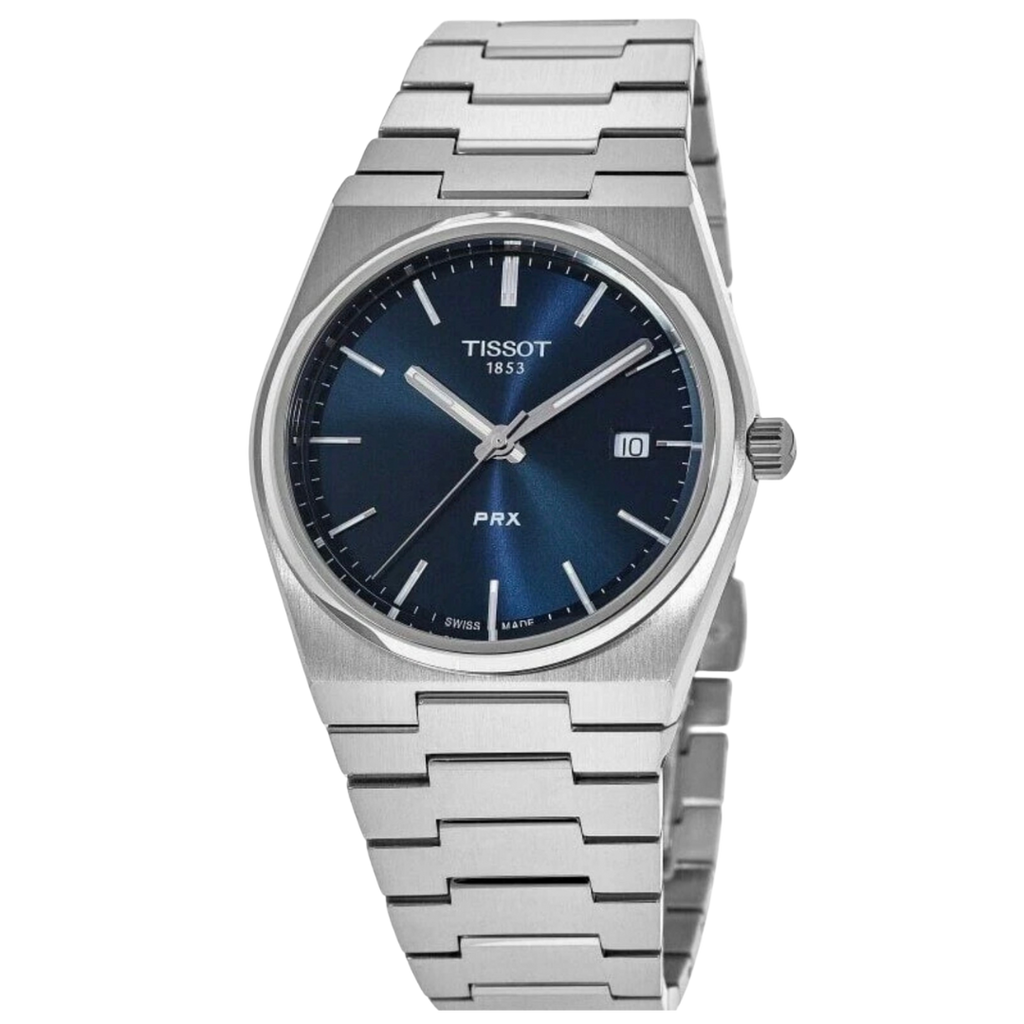 Tissot PRX Blue Dial Stainless Steel Men's Watch