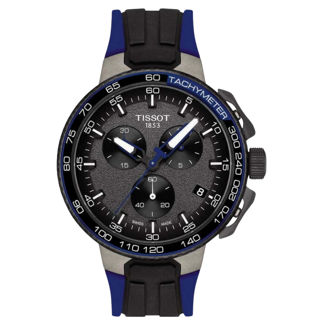 Tissot T-Race Cycling Black Silicone Men's Watch
