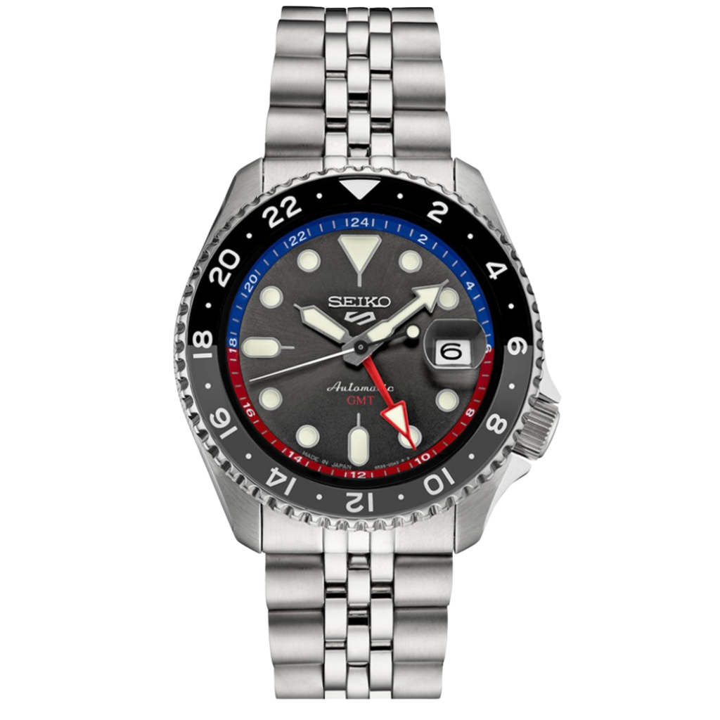Seiko 5 Sports GMT Automatic Stainless Men's Watch