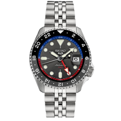 Seiko 5 Sports GMT Automatic Stainless Men's Watch