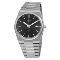 Tissot PRX Black Dial Stainless Steel Men's Watch