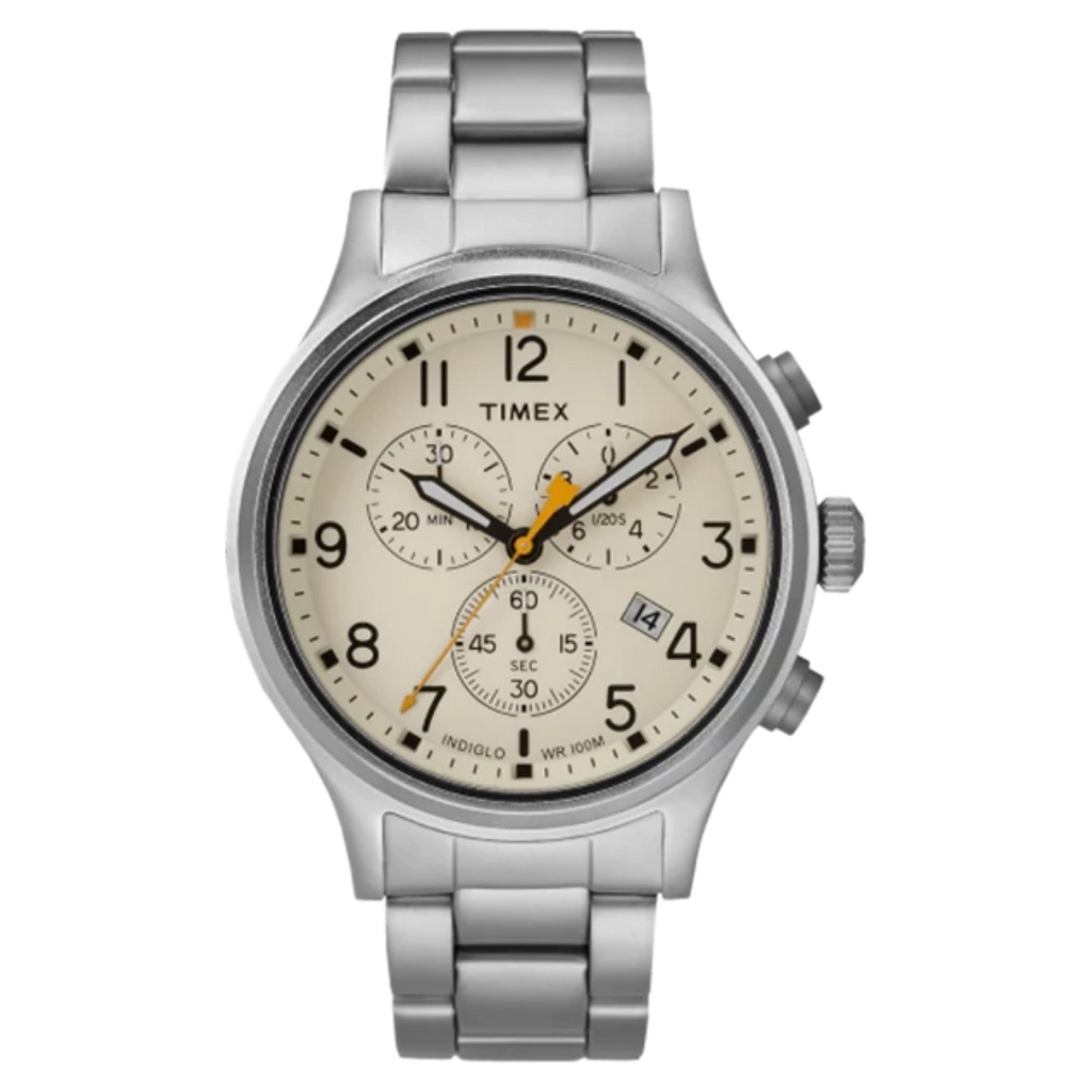 Timex Allied Quartz Beige Dial Men's Watch