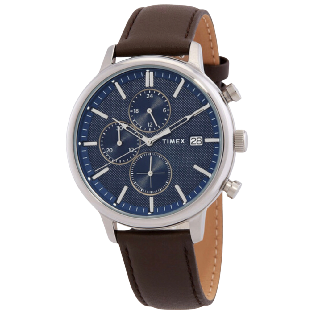 Timex Chicago Brown Leather Men's Watch