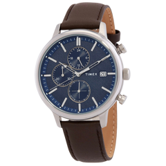 Timex Chicago Brown Leather Men's Watch