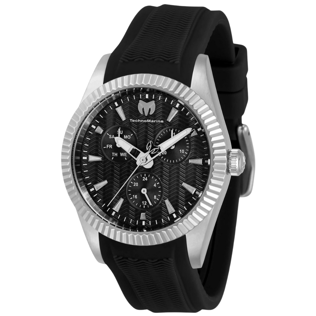 TechnoMarine Dream Black Silicone Women's Watch