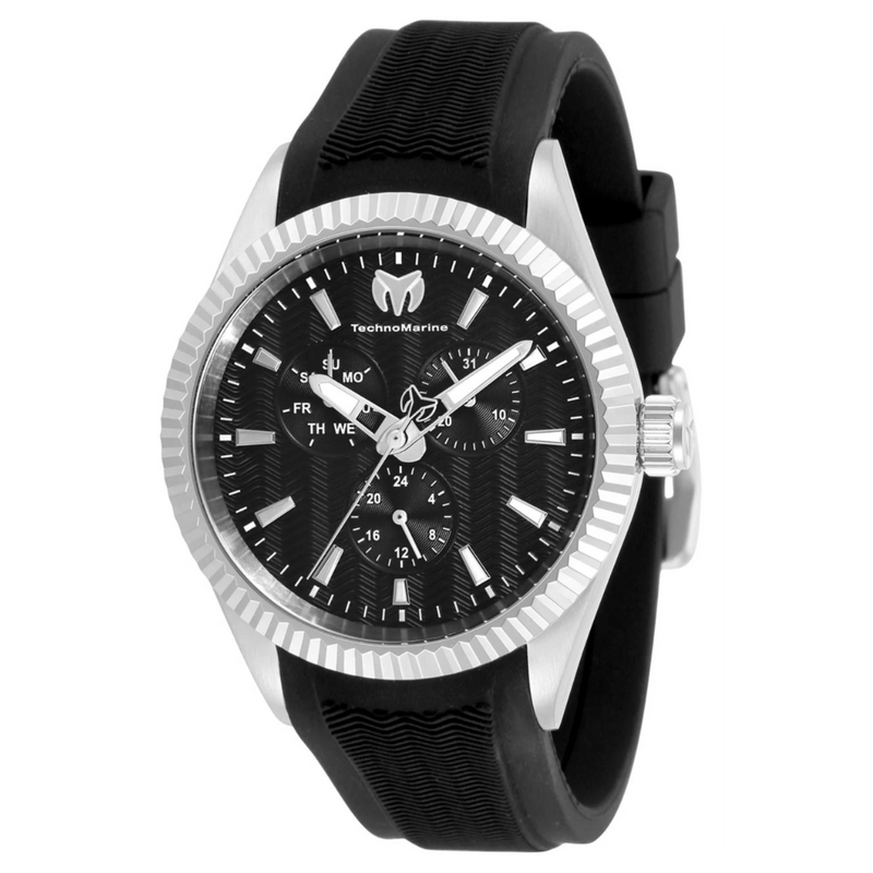 TechnoMarine Sea Black Silicone Men's Watch