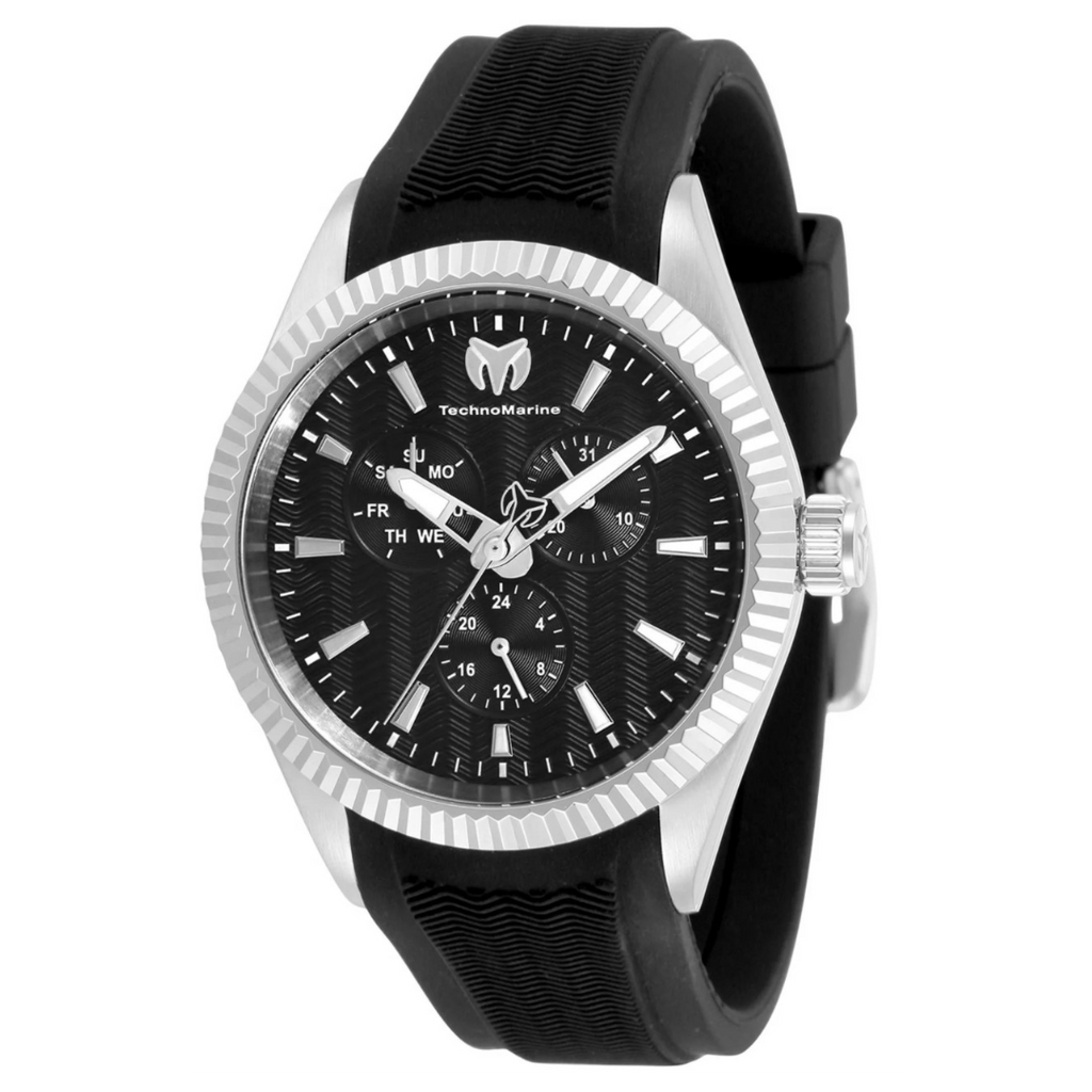 TechnoMarine Sea Black Silicone Men's Watch