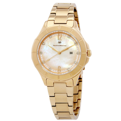 TechnoMarine Luna Gold-Tone Stainless Steel Women's Watch