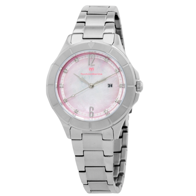 TechnoMarine Luna Stainless Steel Women's Watch