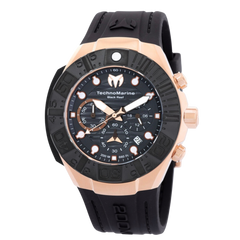 TechnoMarine Reef Black Silicone Men's Watch