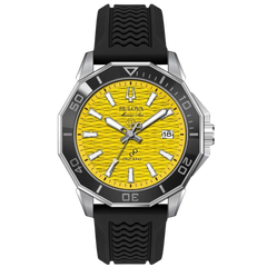 Bulova Marine Star Automatic Black Silicone Men's Watch