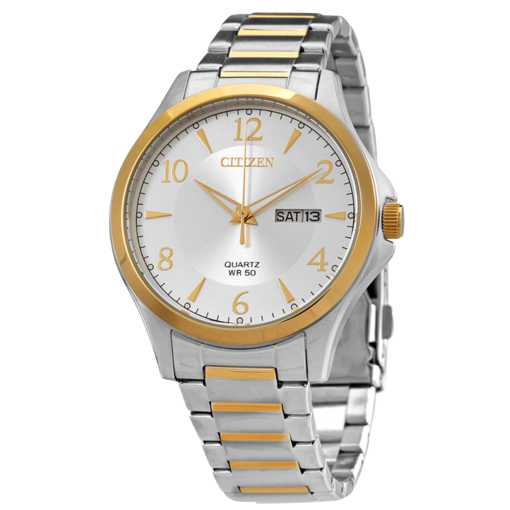 Citizen Silver Dial Two-tone Stainless Steel Men's Watch