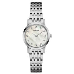 Bulova Classic Stainless Steel Women's Watch