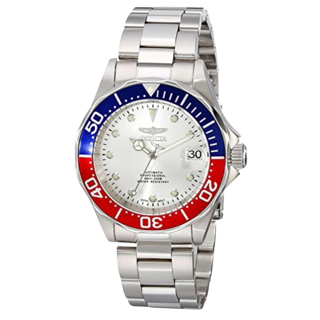 Invicta Pro Diver automático en acero inoxidable