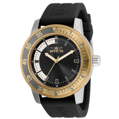 Invicta Specialty con pulso de silicona negro