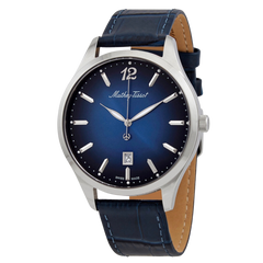 Mathey-Tissot Urban con pulso de cuero azul