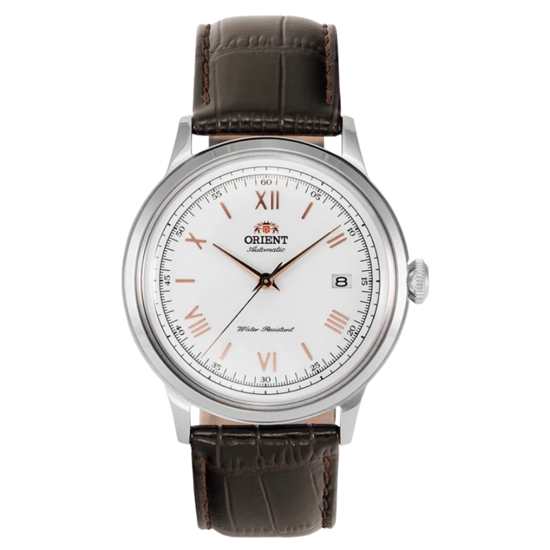 Orient Bambino automático versión 2 con pulso de cuero