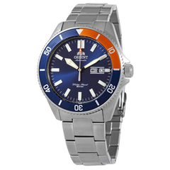 Orient Kanno automático en acero inoxidable con dial azul