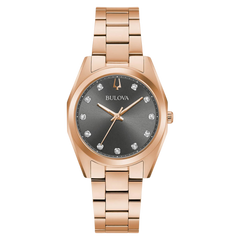 Bulova Surveyor Stainless Steel Women's Watch