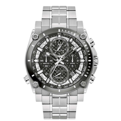 Bulova Precisionist Stainless Steel Men's Watch