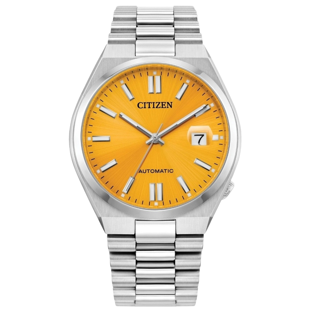 Citizen Tsuyosa Automatic Yellow Dial Men's Watch