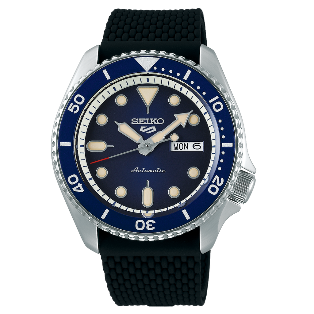 Seiko 5 Sports Automatic Black Dial Men's Watch