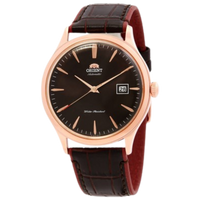 Orient Bambino Version 4 Automatic Leather Men's Watch