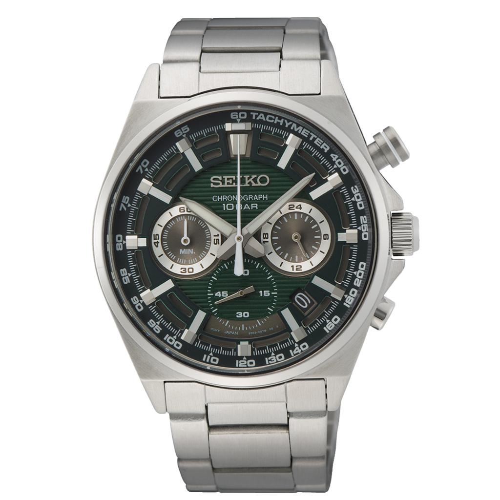 Seiko Chronograph Stainless Steel Men's Watch
