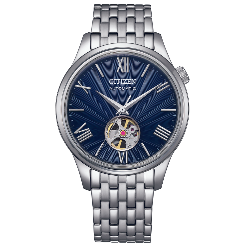 Citizen Open Heart Automatic Blue Dial Men's Watch