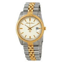 Mathey-Tissot Mathey III Quartz White Dial Men's Watch