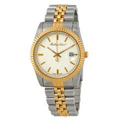 Mathey-Tissot Mathey III Quartz White Dial Men's Watch
