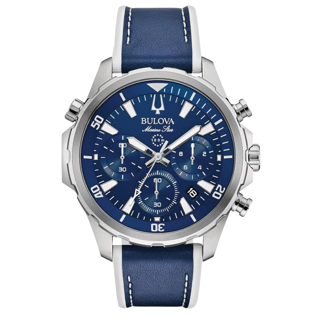 Bulova Marine Star Silicone Men's Watch