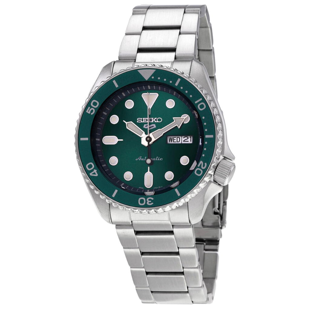 Seiko 5 sports automático en acero inoxidable