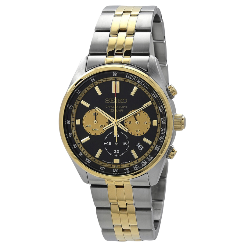 Seiko Chronograph en acero inoxidable de dos tonos