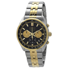 Seiko Chronograph en acero inoxidable de dos tonos