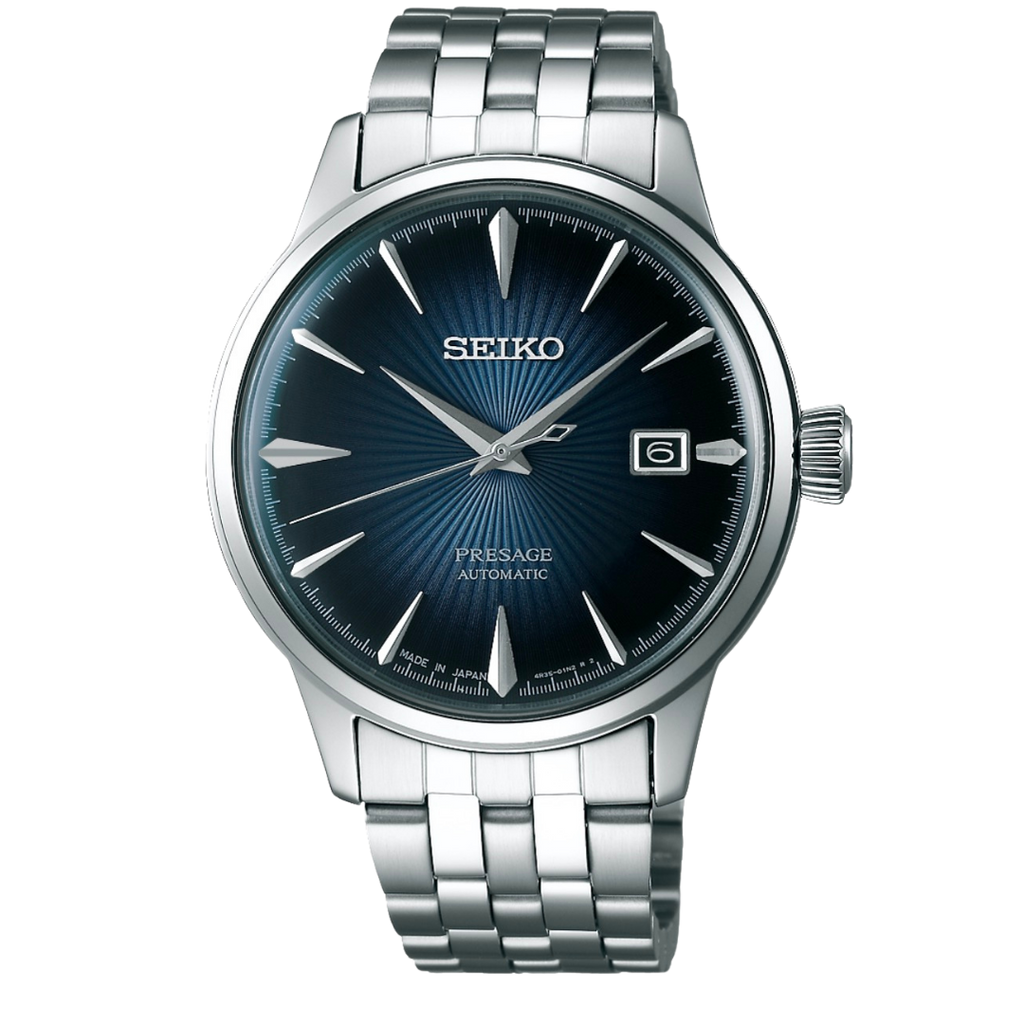 Seiko Presage Cocktail automático m en acero inoxidable