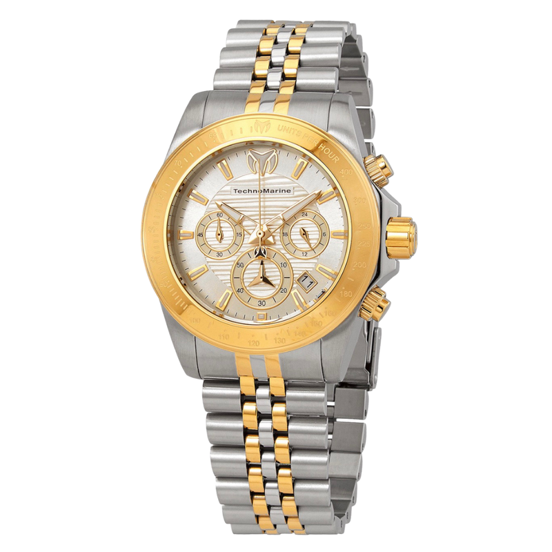 TechnoMarine Manta en acero inoxidable de dos tonos