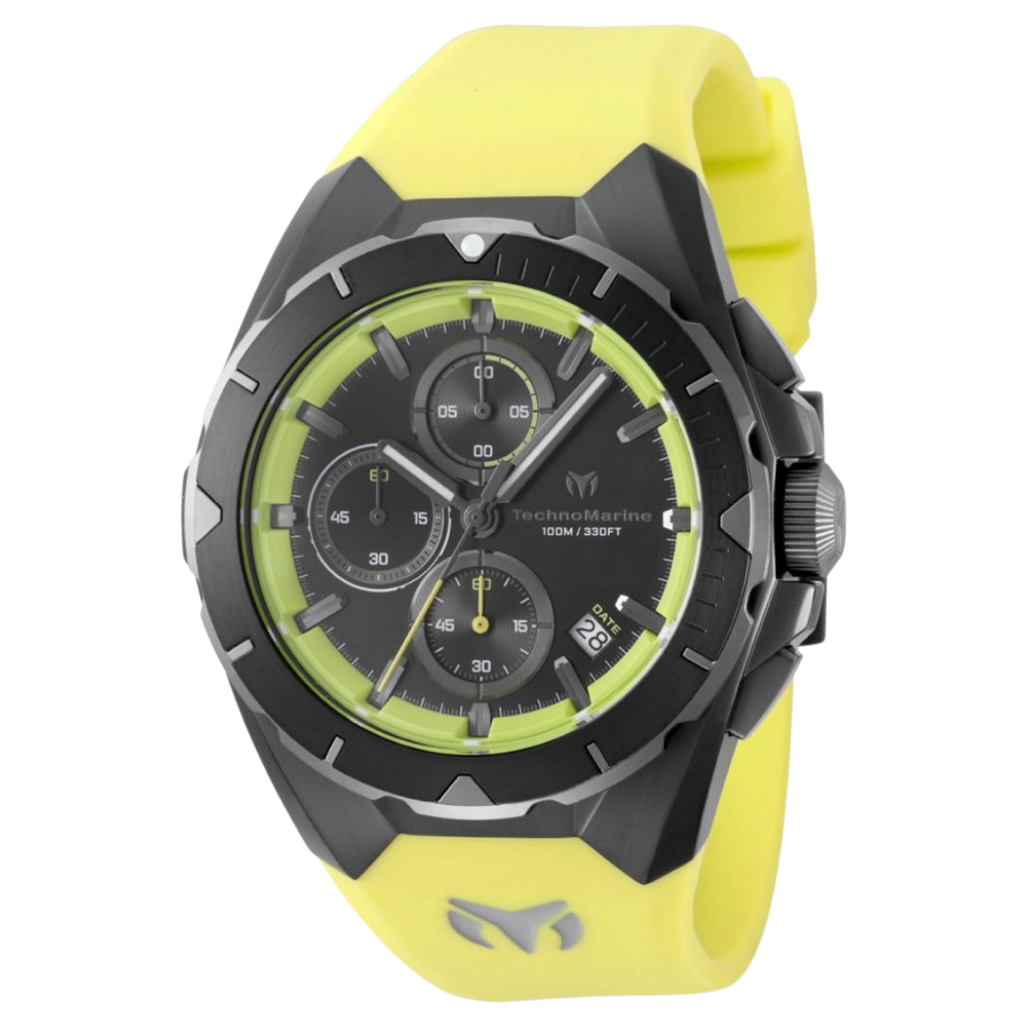 TechnoMarine Ocean Victory para caballero con pulso de silicona