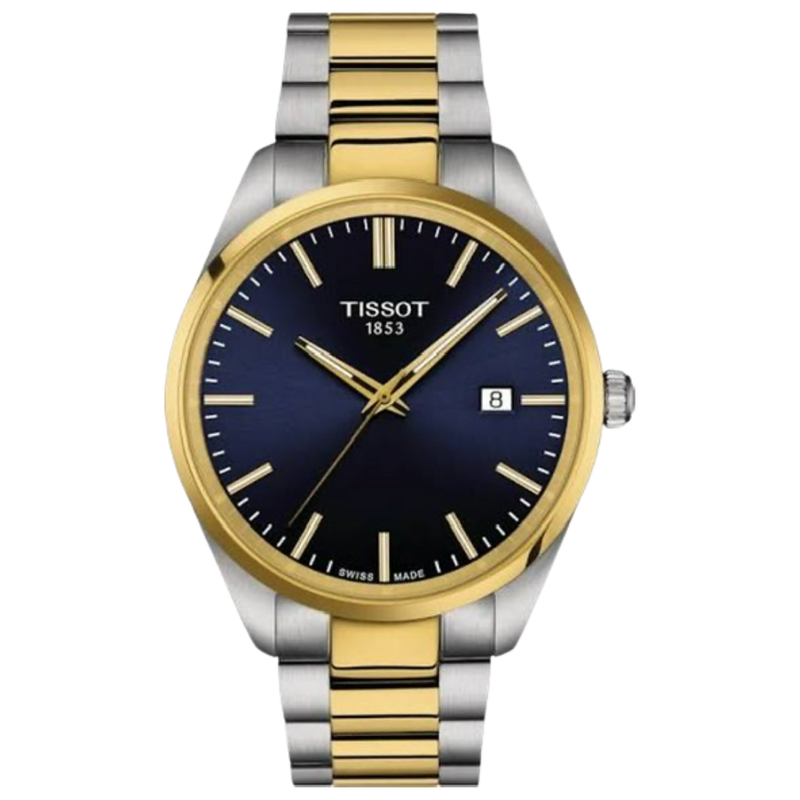 Tissot PR100 para caballero en acero inoxidable de dos tonos