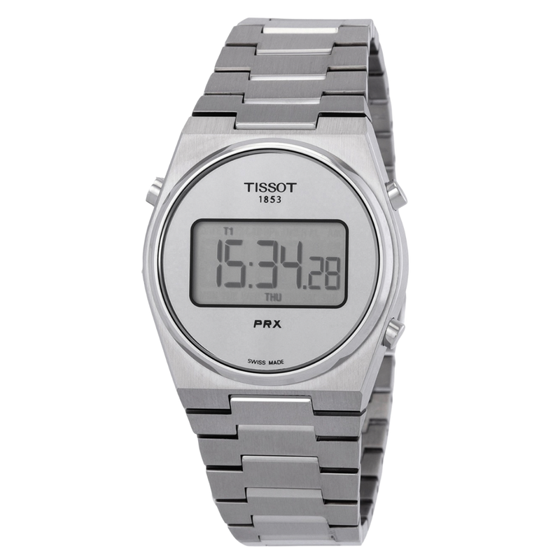 Tissot Digital para dama en acero inoxidable