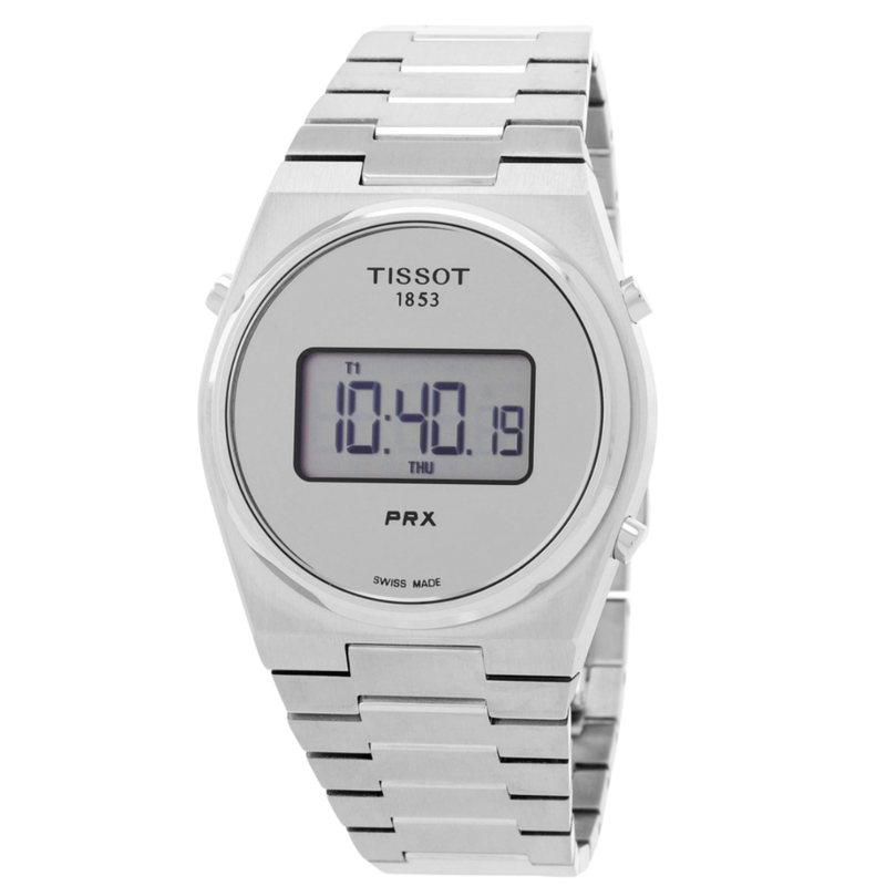 Tissot Digital para caballero en acero inoxidable